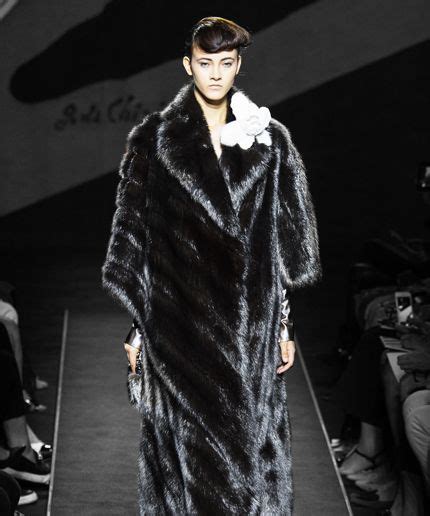 This Is What A  Million Fendi Fur Coat With Silver